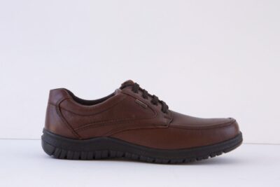 IMAC M822B Water Resistant Lace Up Shoe - Brown Leather
