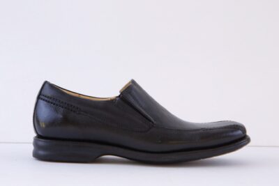 ANATOMIC GEL - Belem Mens Slip On Shoes (747499) Black Leather