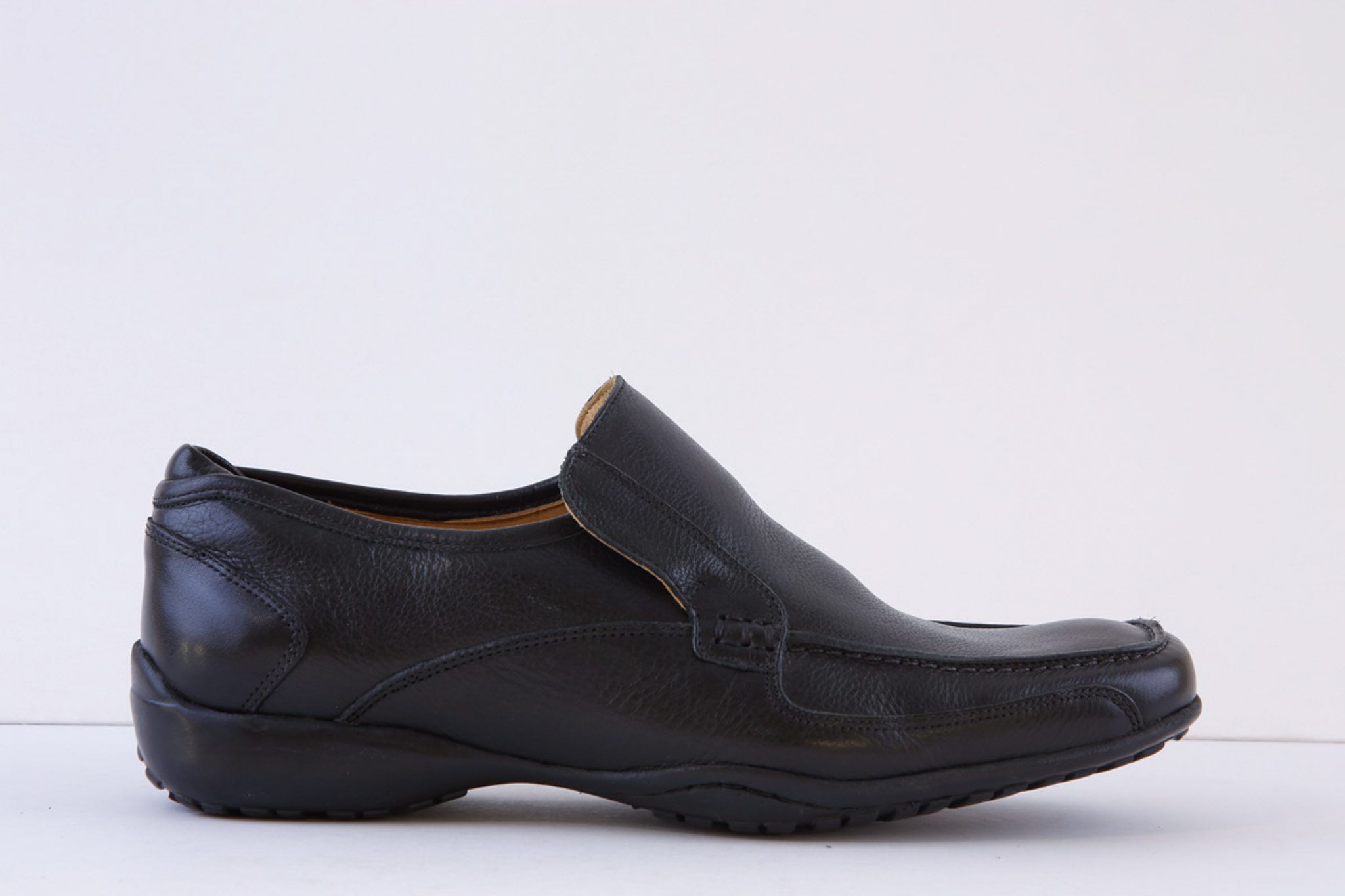ANATOMIC GEL Parati Mens Slip On Shoes (969610) - Black Leather
