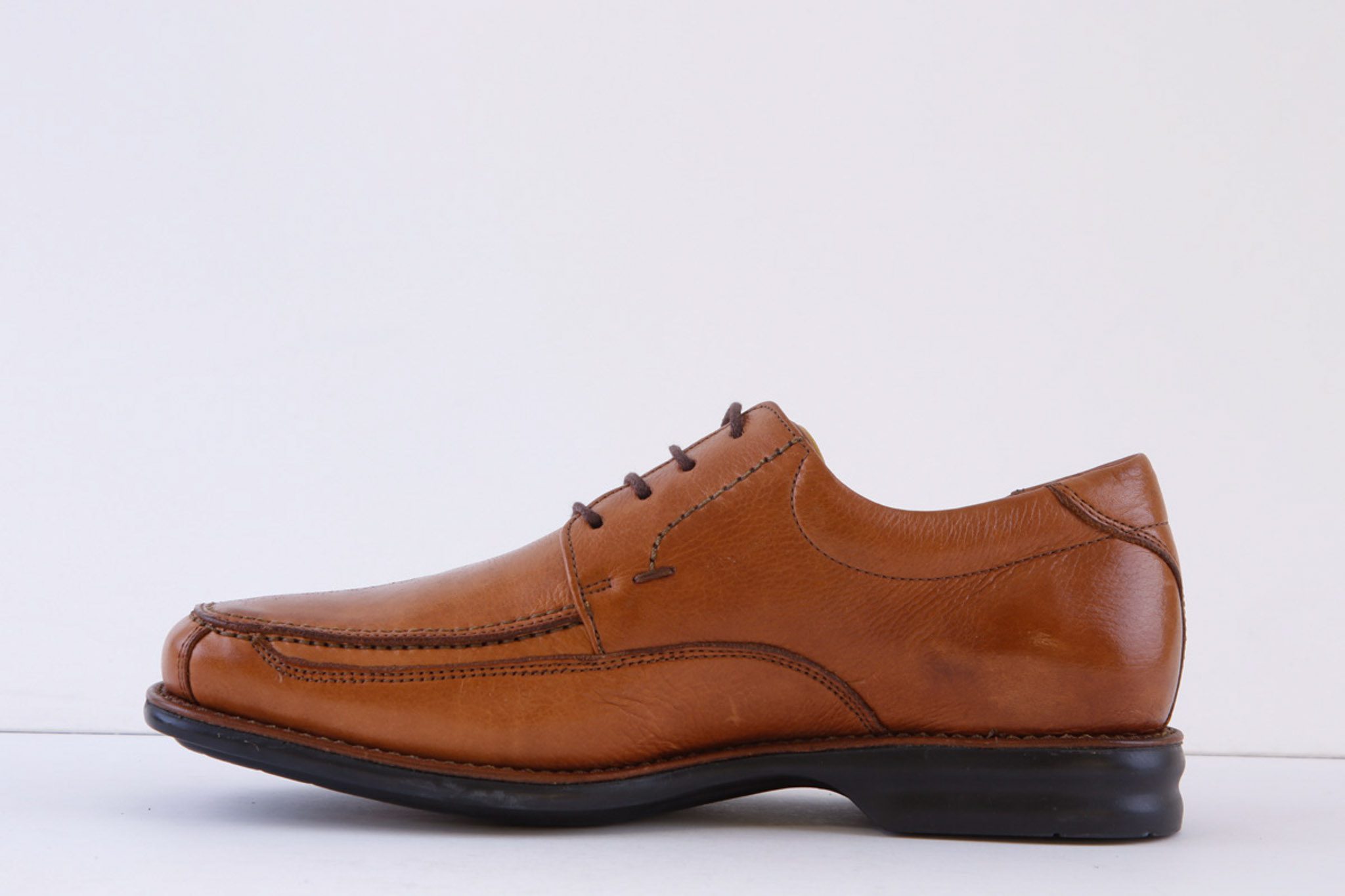 ANATOMIC GEL Goais Mens Lace Up Shoe - Tan Leather (740373) - Image 6