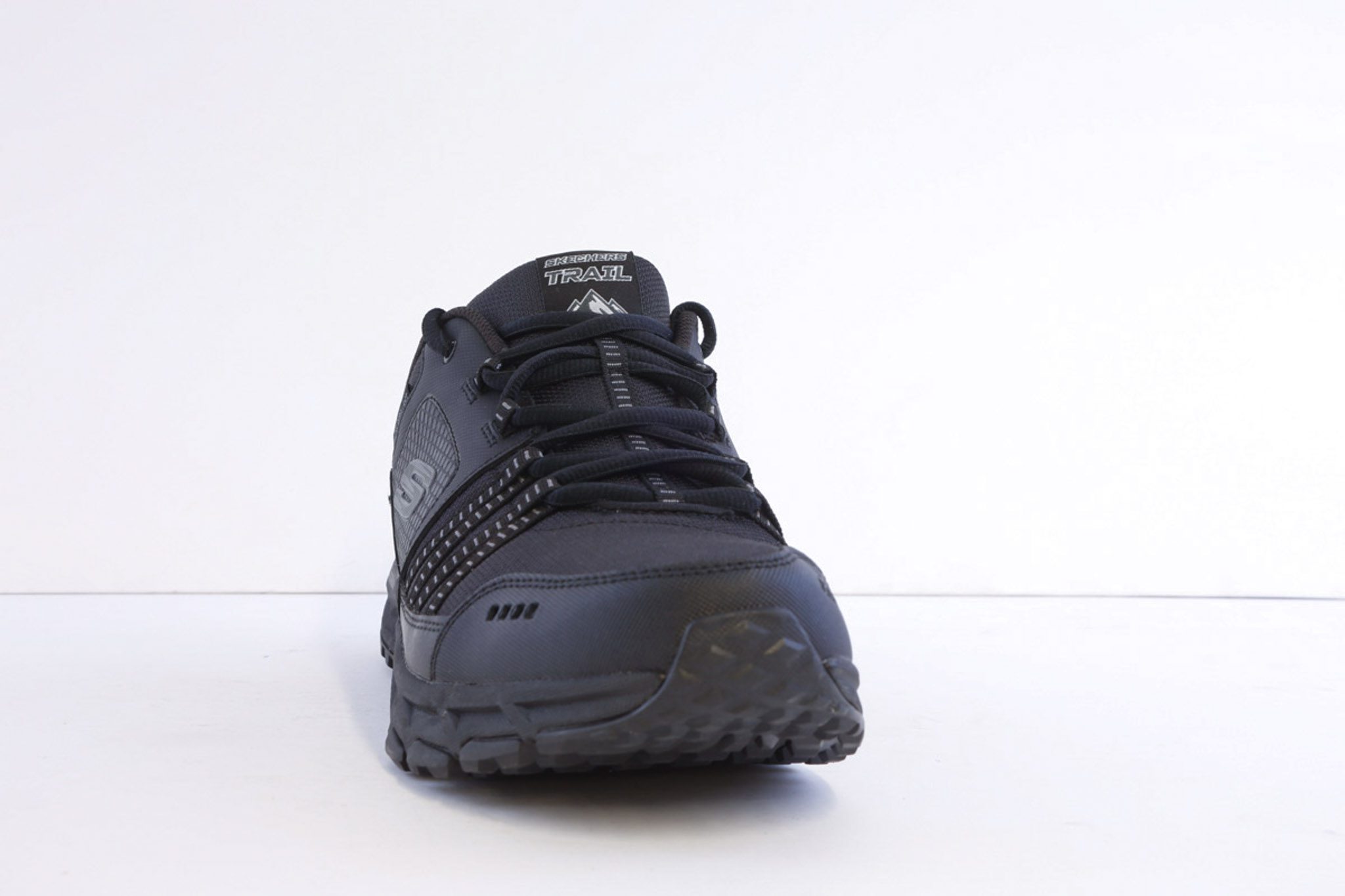 SKECHERS 51591 Escape Plan Lace Up Outdoor Shoe - Black - Image 3