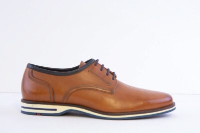 LLOYD - DETROIT Tan Leather Lace Smart Shoe