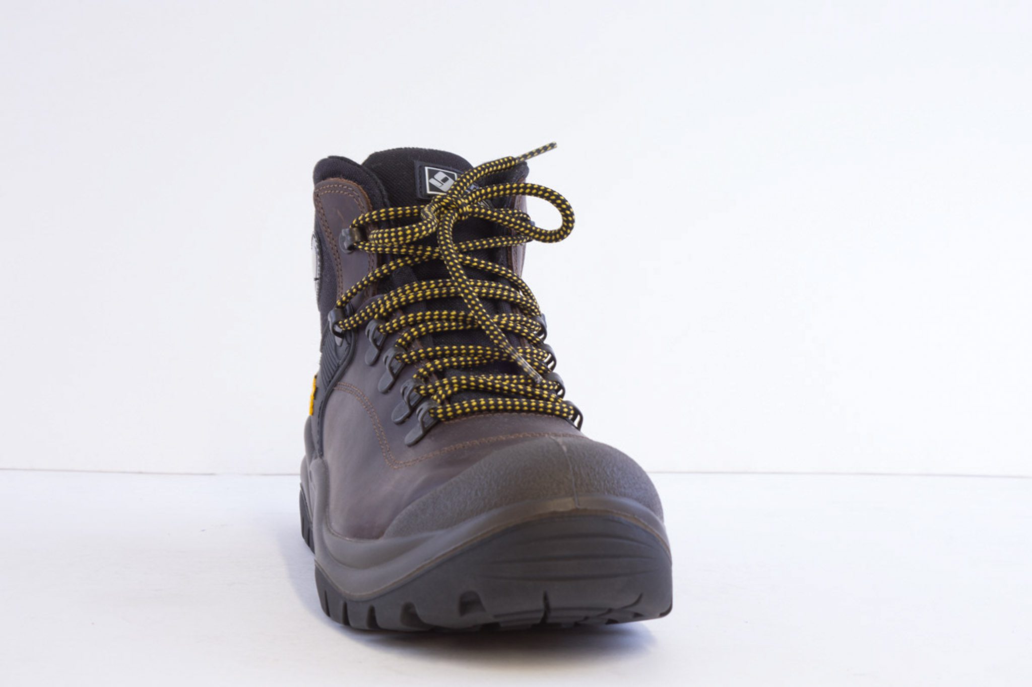 GRI SPORT - CONTRACTOR Steel Toe Lace Work Boot - Brown Leather - Image 4