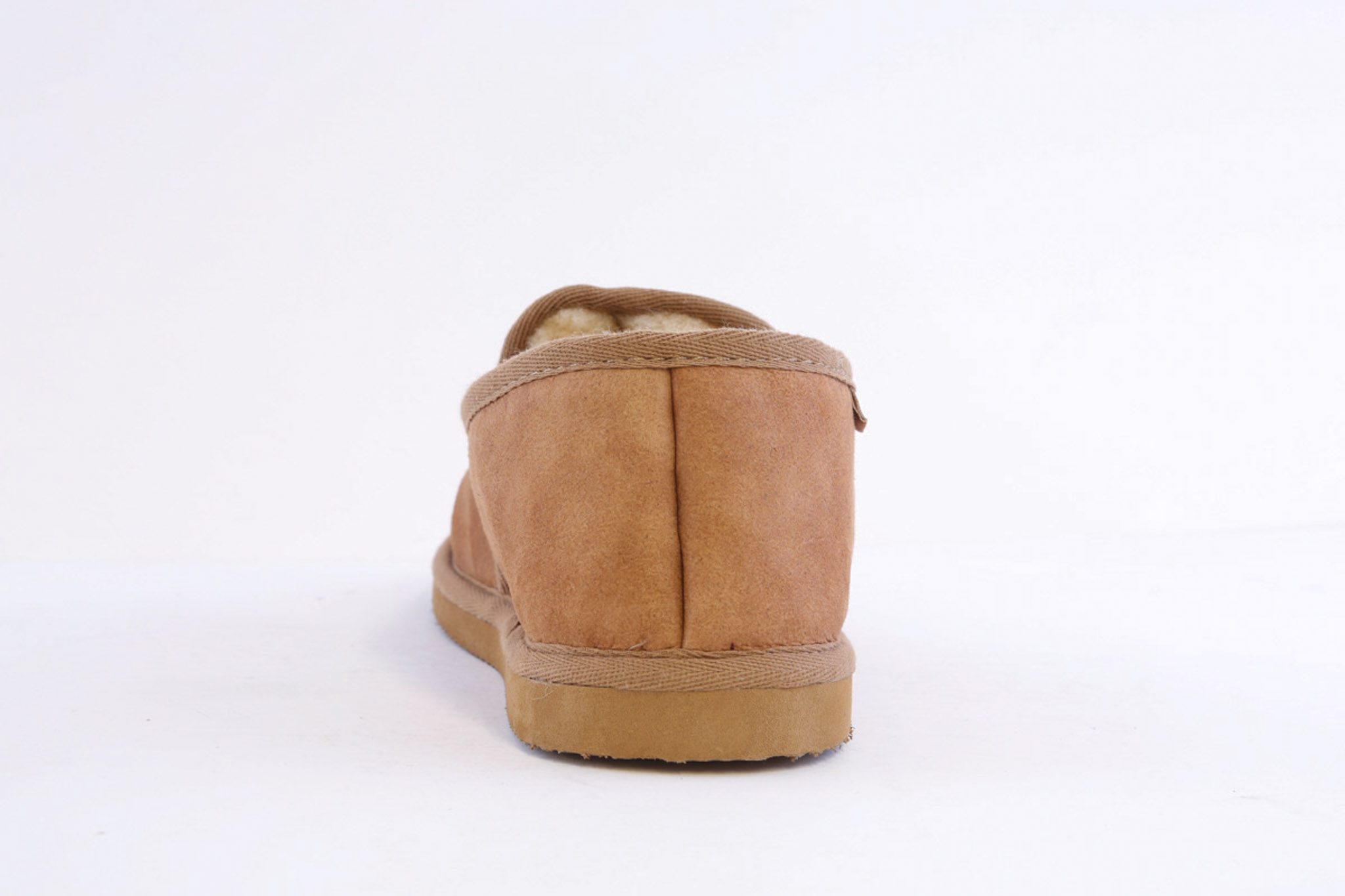 SHEPHERD 450 Bosse Men's Sheepskin Slippers Cognac - Image 4