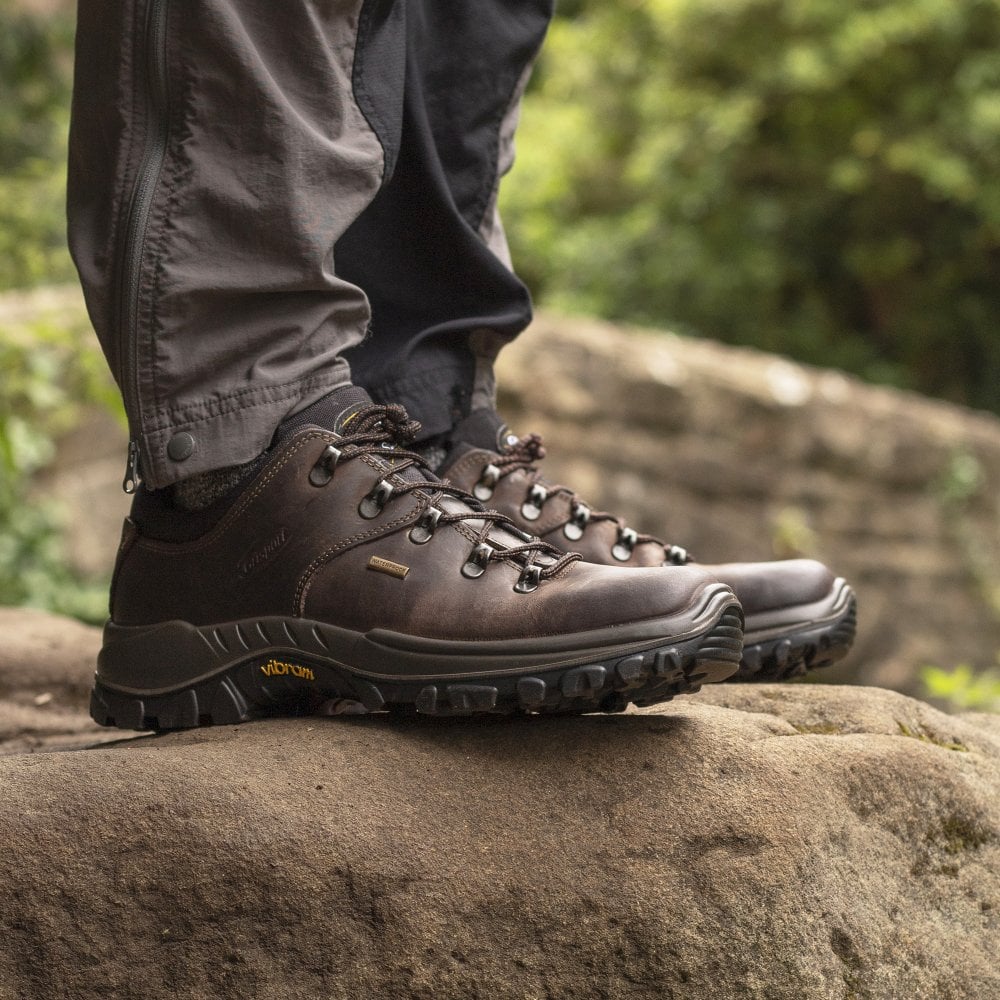 GRI SPORT - DARTMOOR Lace Walking Shoe - Brown Leather - Image 3