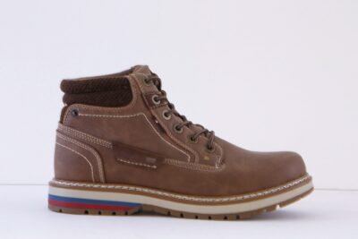 ROUTE 21 - M113BT Brown Lace Ankle Boot