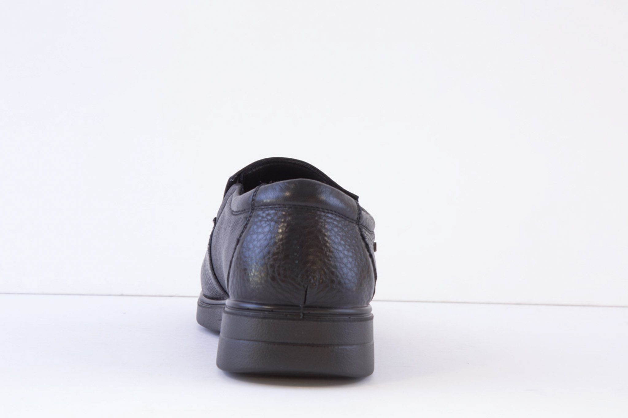 G-COMFORT A-905S Wide Fitting Leather Slip On Shoe Black - Image 4