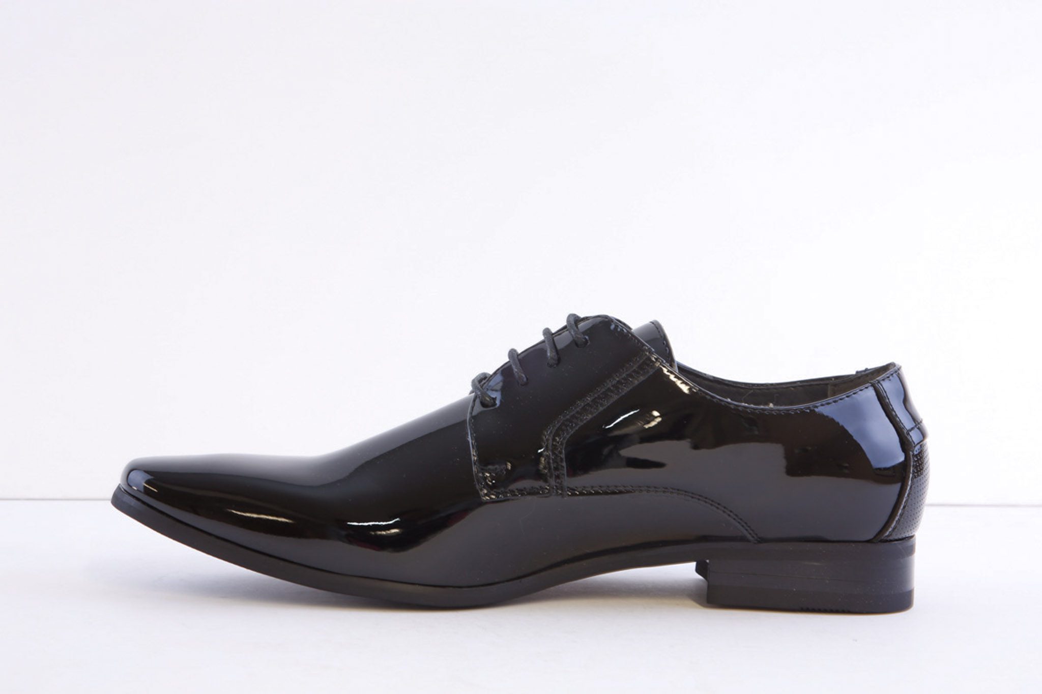 MARCOZZI - Brussels Black Patent Lace Dress Shoe - Image 2