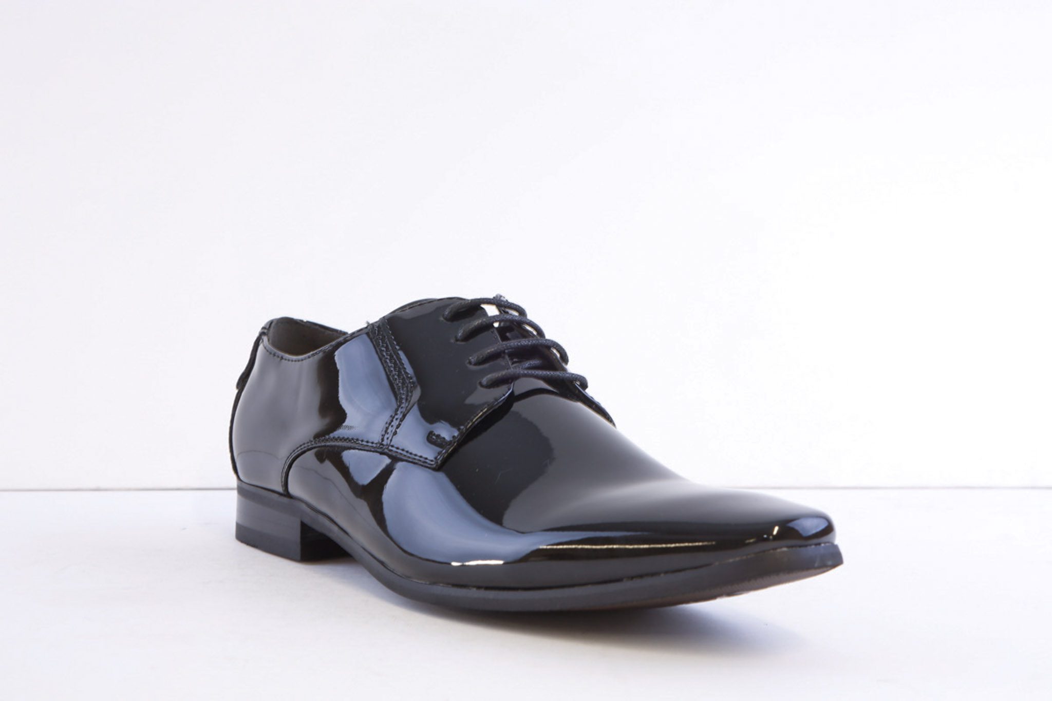 MARCOZZI - Brussels Black Patent Lace Dress Shoe - Image 5