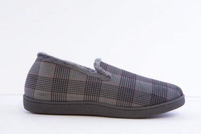 ROAL R12269 Men's Grey Full Slipper