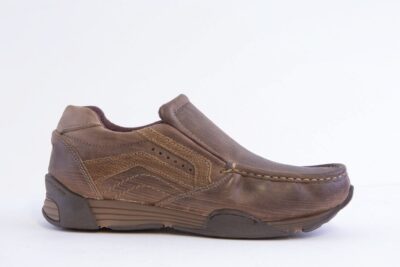 NINETY 78 LAVEY-3 Natural Leather Slip On Shoe