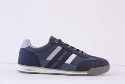 ROUTE 21 - M540C Navy Lace Fashion Trainer