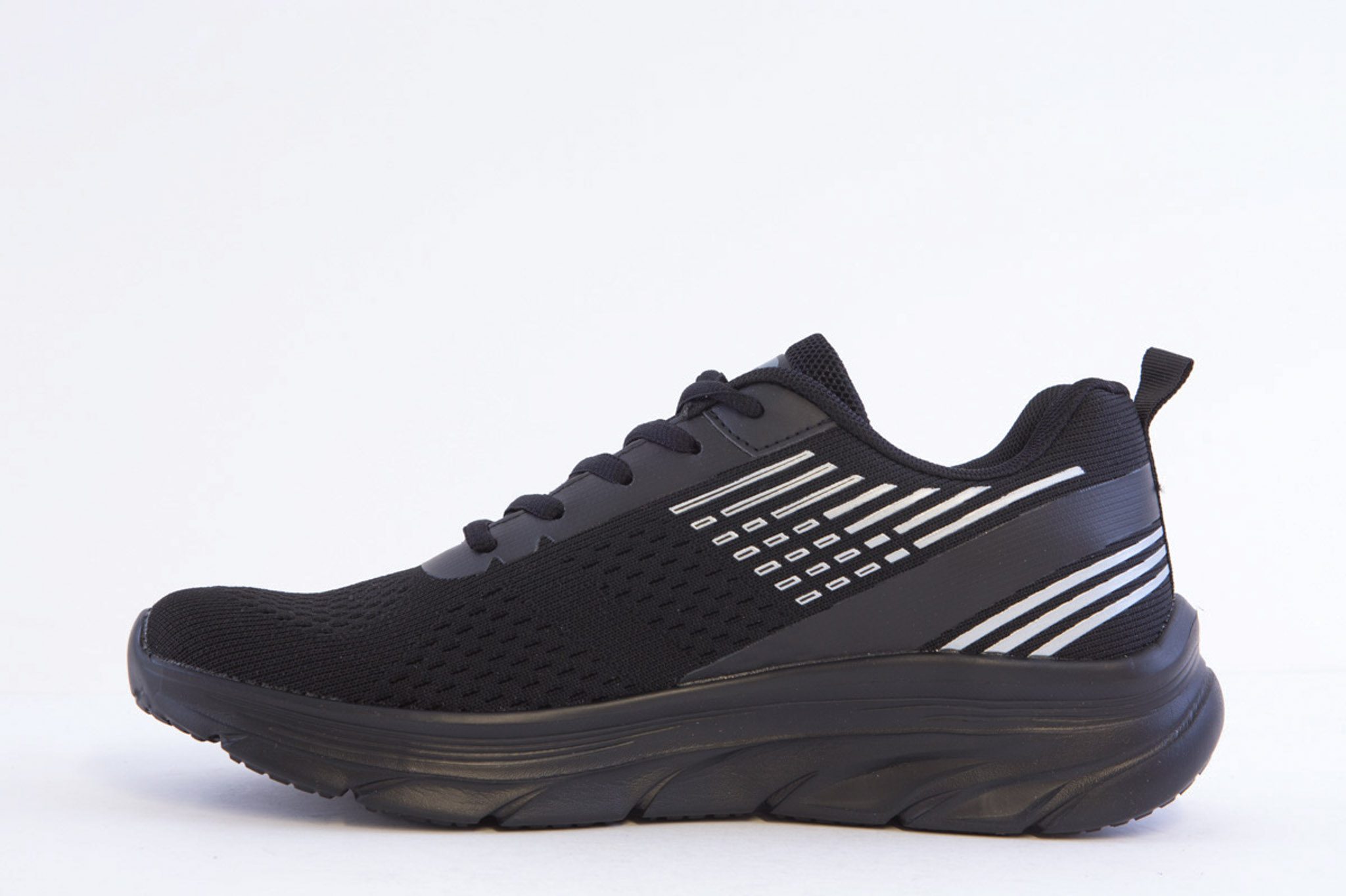 Rdek T756A Black Flyknit Mesh Trainer - Image 2