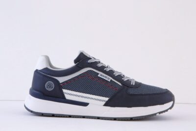 ROUTE 21 - M568NC Navy Lace Fashion Trainer