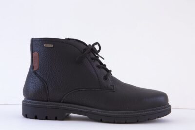 G-Comfort 959-9S Tex Lace (Zip) Ankle Boot - Black Leather