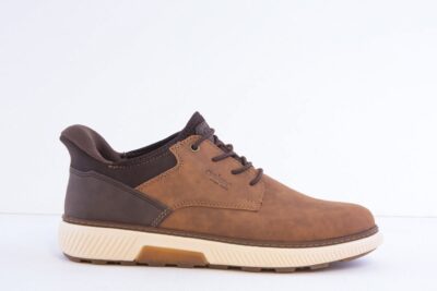 Rieker - B3357-24 Brown Wide Fitting Slip On Smart Casual Shoe