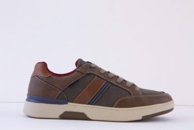 ROUTE 21 - M613B Brown Lace Fashion Trainer