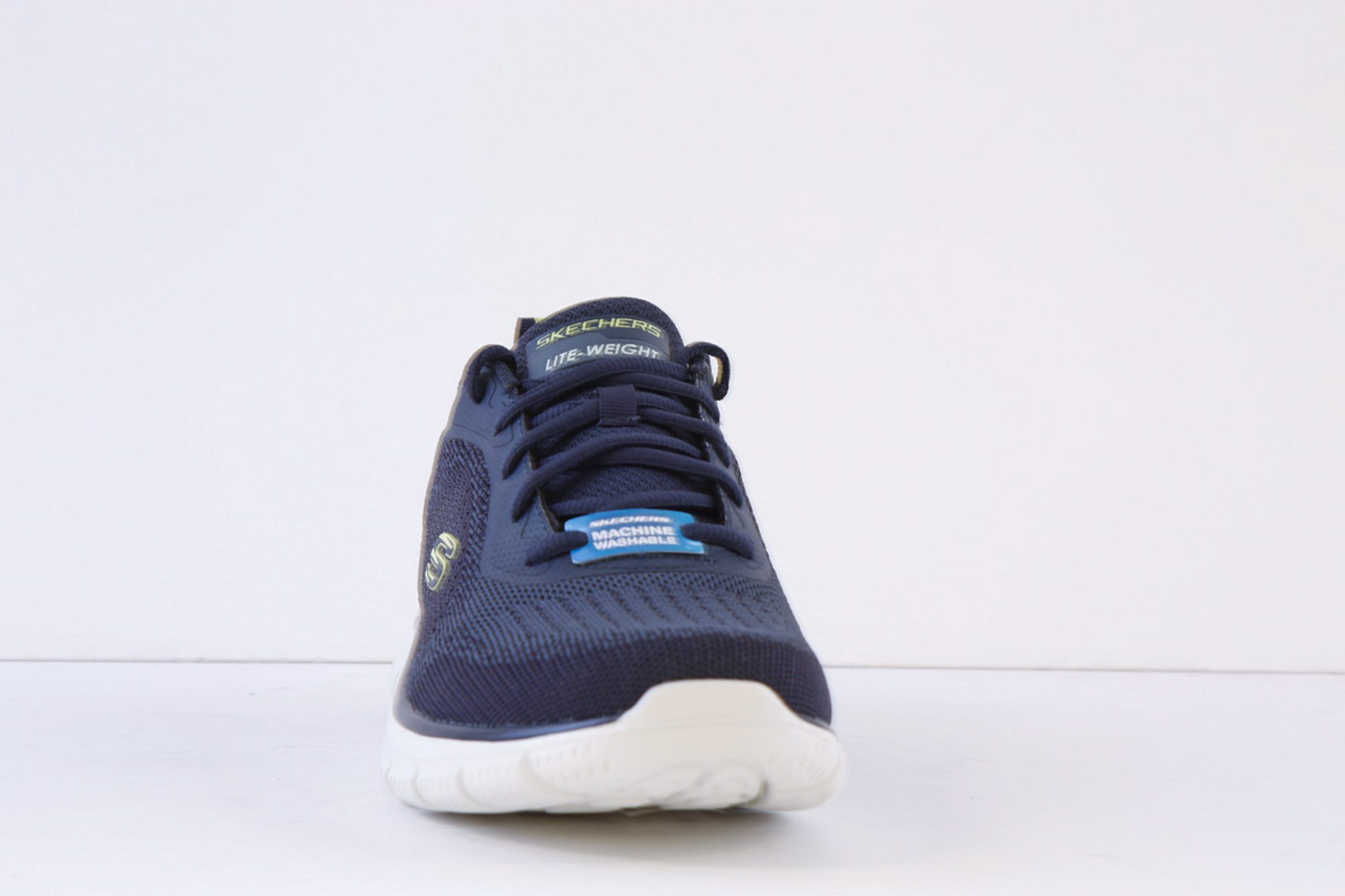 Skechers 232699 Track Glendor Lace Up Trainer - Navy - Image 3