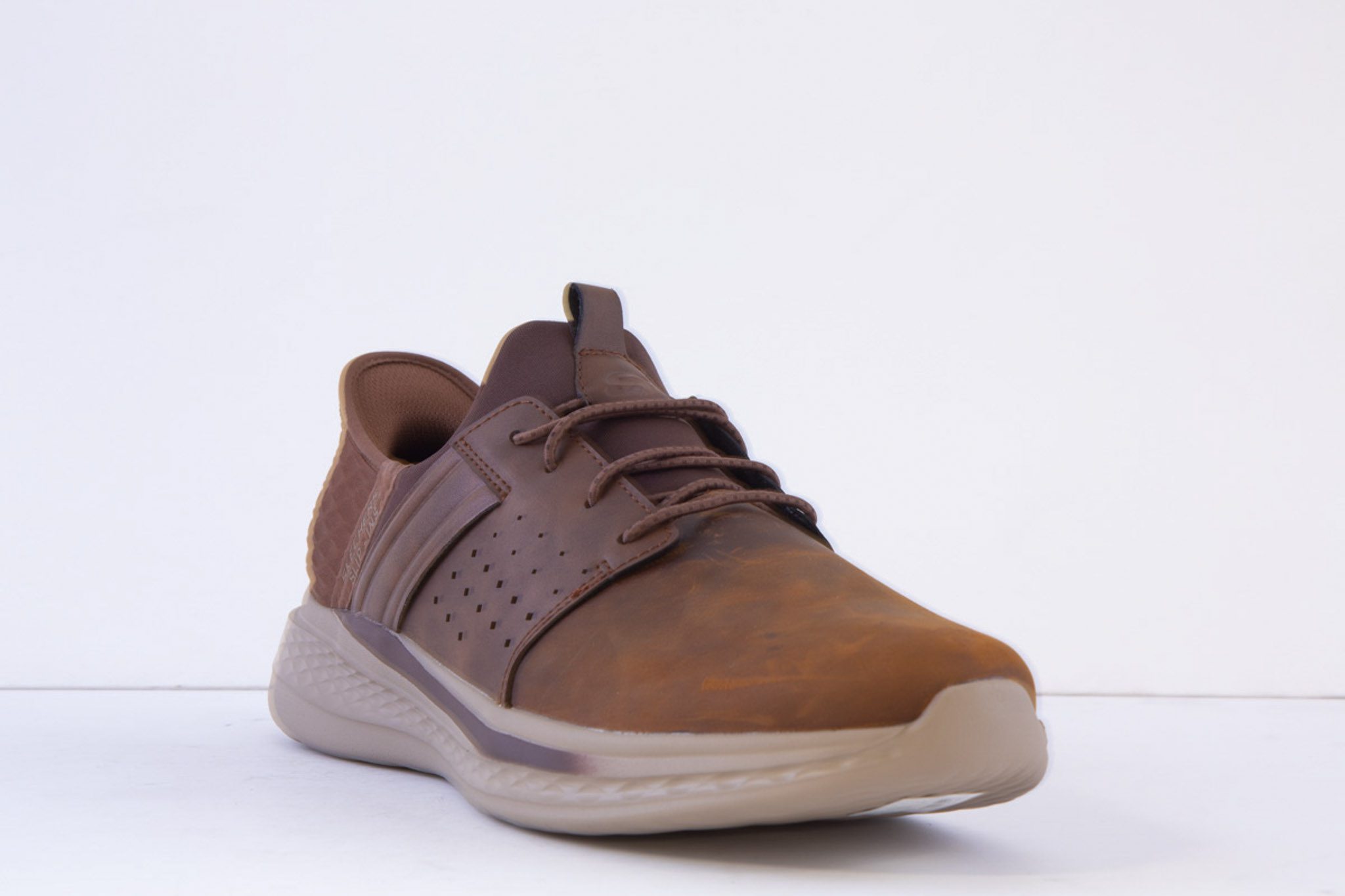 Skechers 210828 Slip Ins RF: Slade Zachary - Brown - Image 5