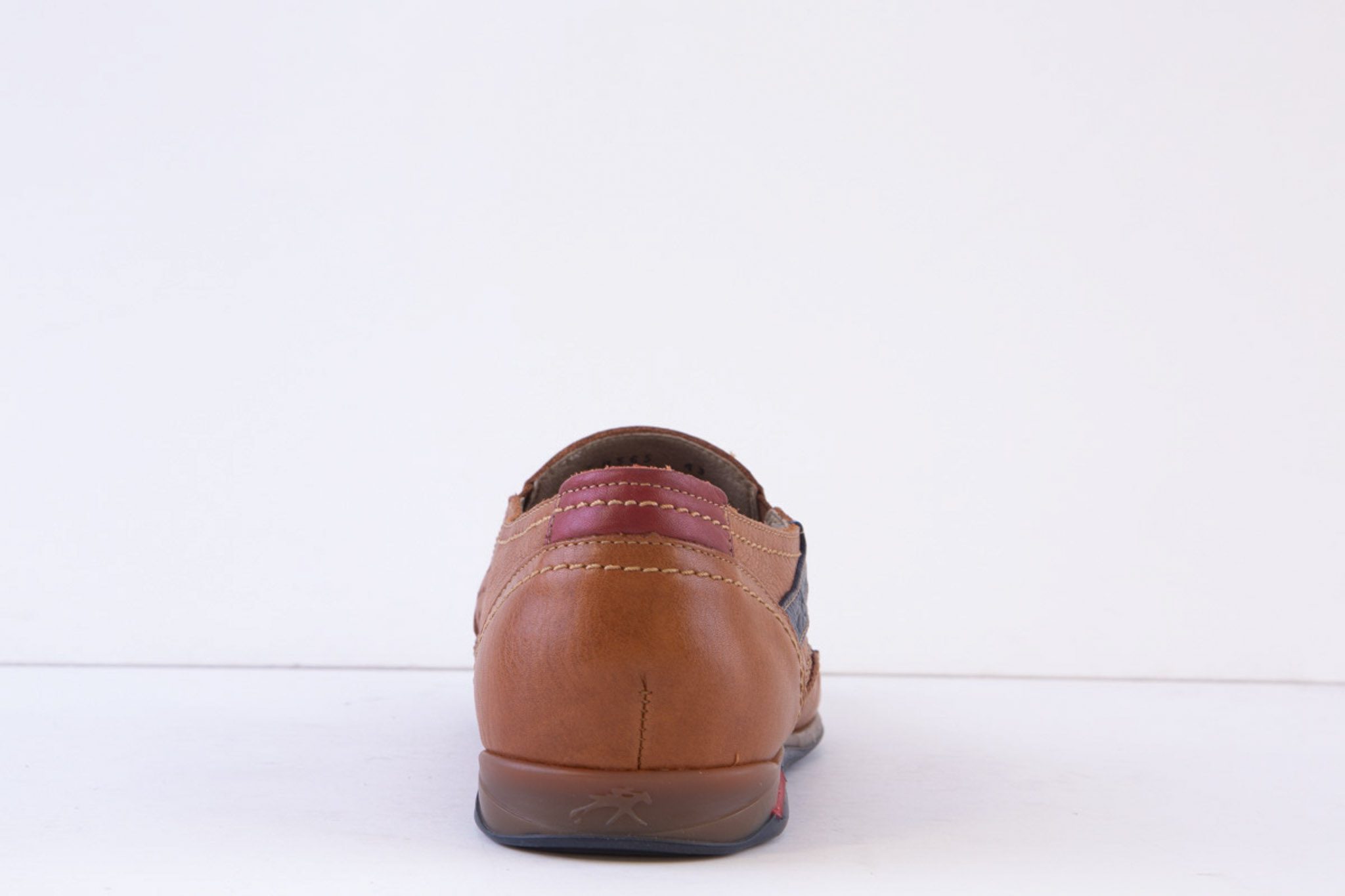 Fluchos - 8565 Flat Slip On Shoe - Tan Leather - Image 4
