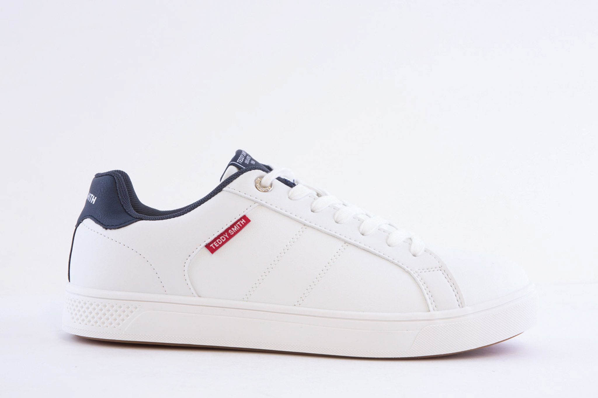 Teddy Smith 120307 White Lace Casual Trainer