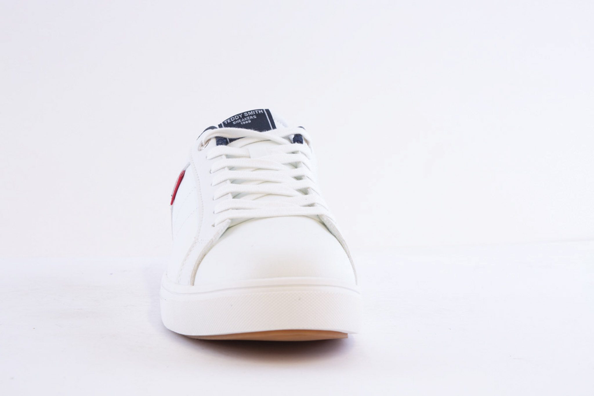 Teddy Smith 120307 White Lace Casual Trainer - Image 3