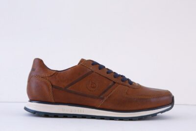 Bugatti a021s Tan Leather Lace Up Fashion Shoe