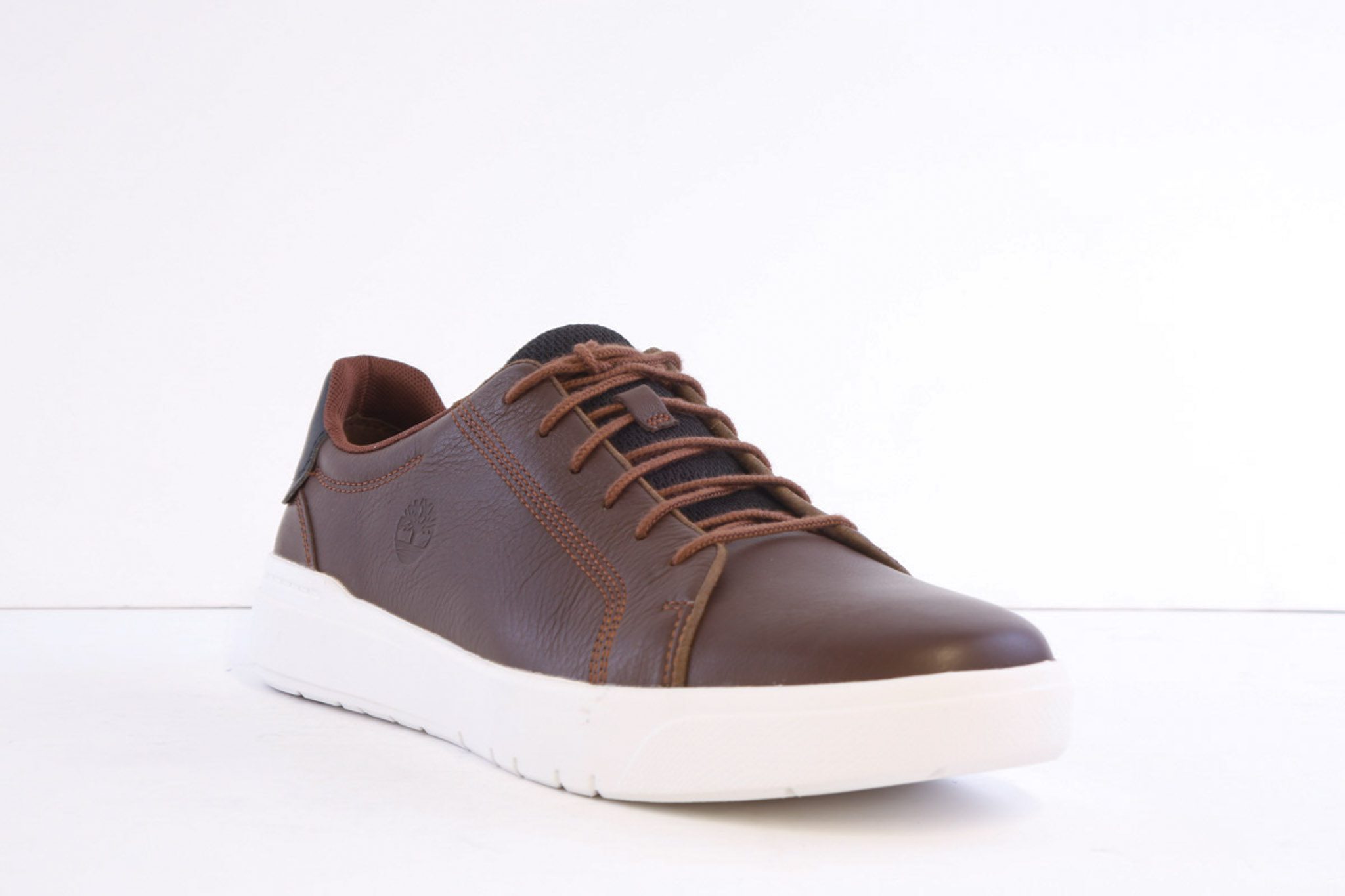 Timberland - TB0A41F7W01 Seneca Bay Casual Lace Trainer Brown Leather - Image 5