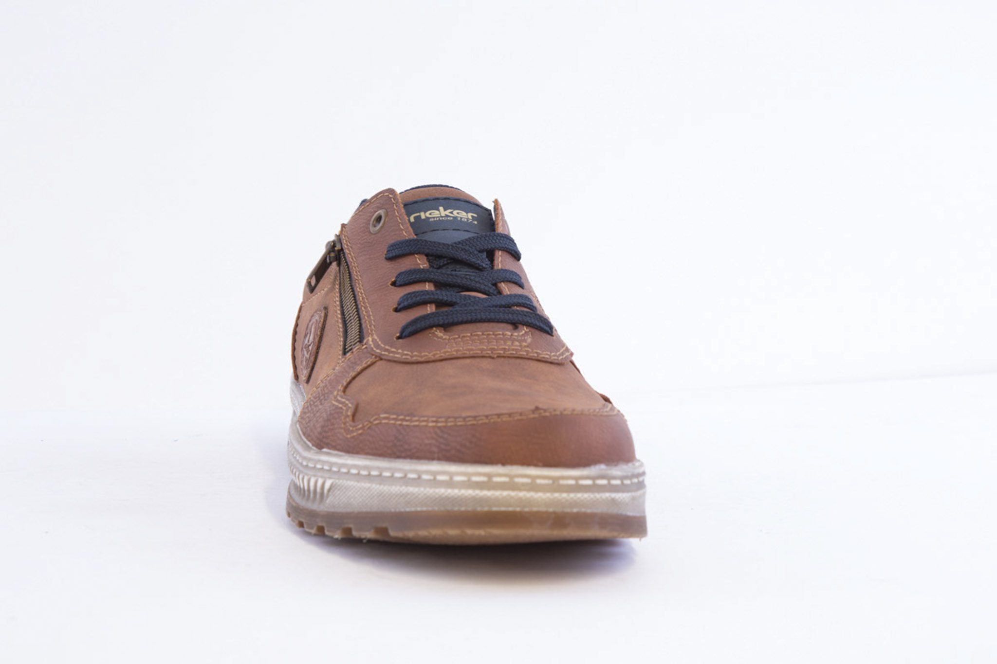Rieker 37029-24 Wide Fit Lace (Zip) Casual Trainer - Image 3