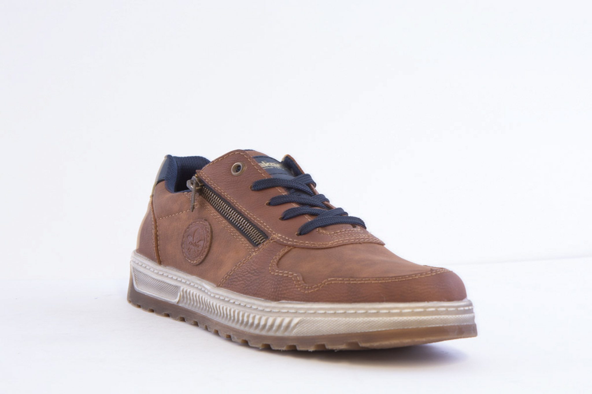 Rieker 37029-24 Wide Fit Lace (Zip) Casual Trainer - Image 5