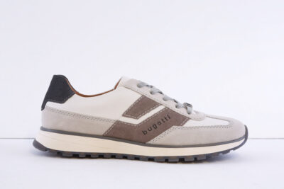 Bugatti 331Awco11410 white/grey laced casual shoe