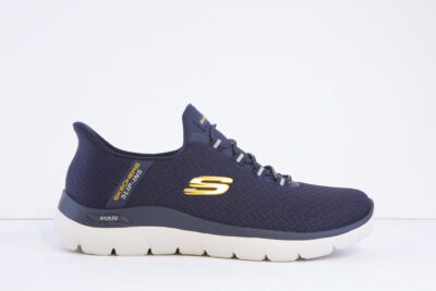 Skechers 233177-NVYL Navy arch fit slip in