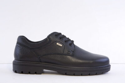 G-Comfort 959-1S Black Leather smart casual Laced comfort Shoe