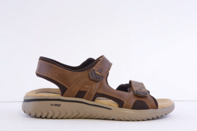 Rieker 26455-22 Brown velcro comfort sandal