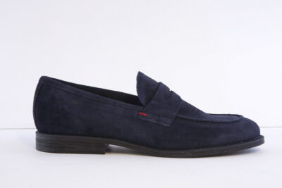 Fluchos F0824 Navy Suede Formal Loafer