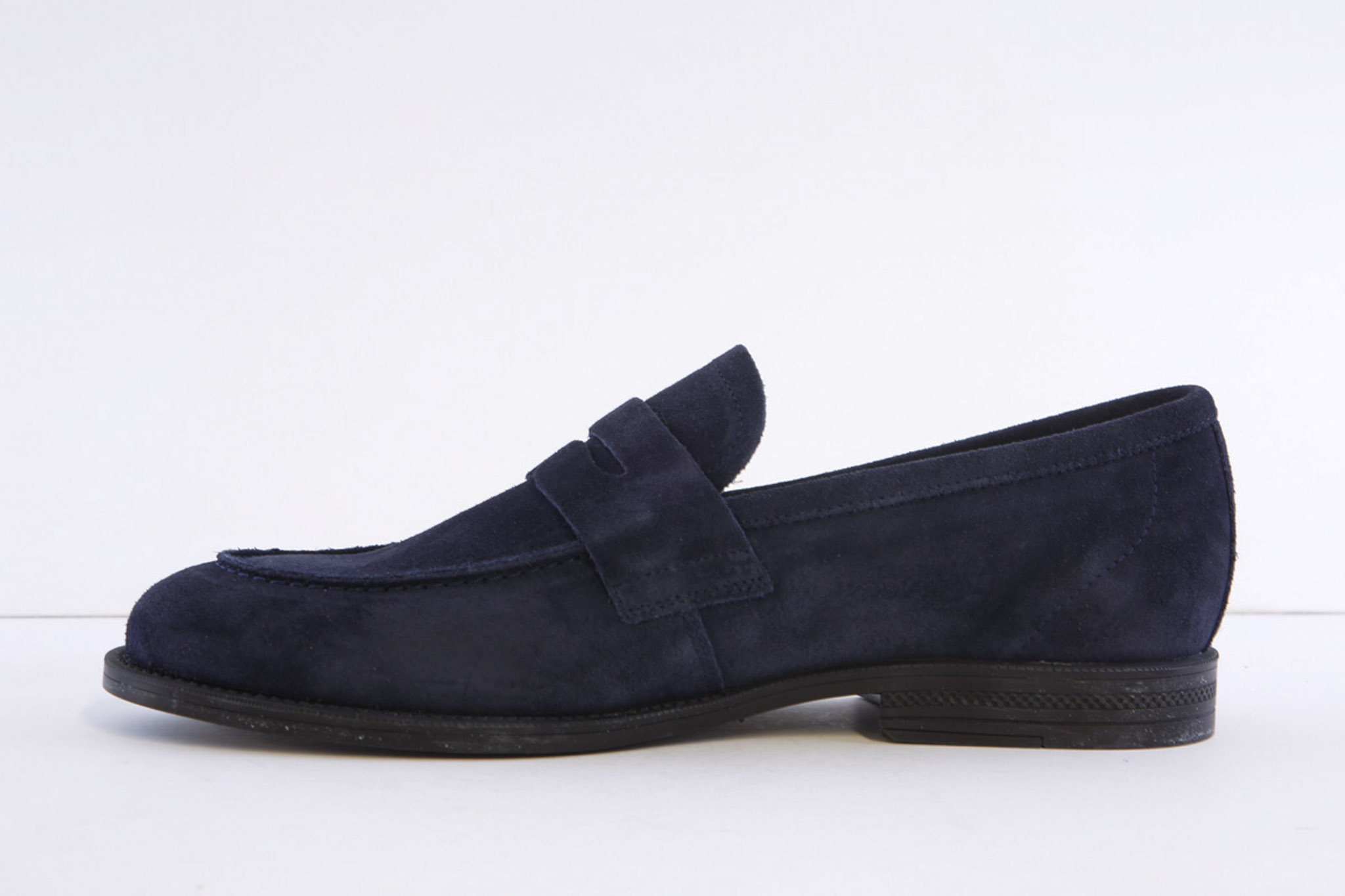 Fluchos F0824 Navy Suede Formal Loafer - Image 2