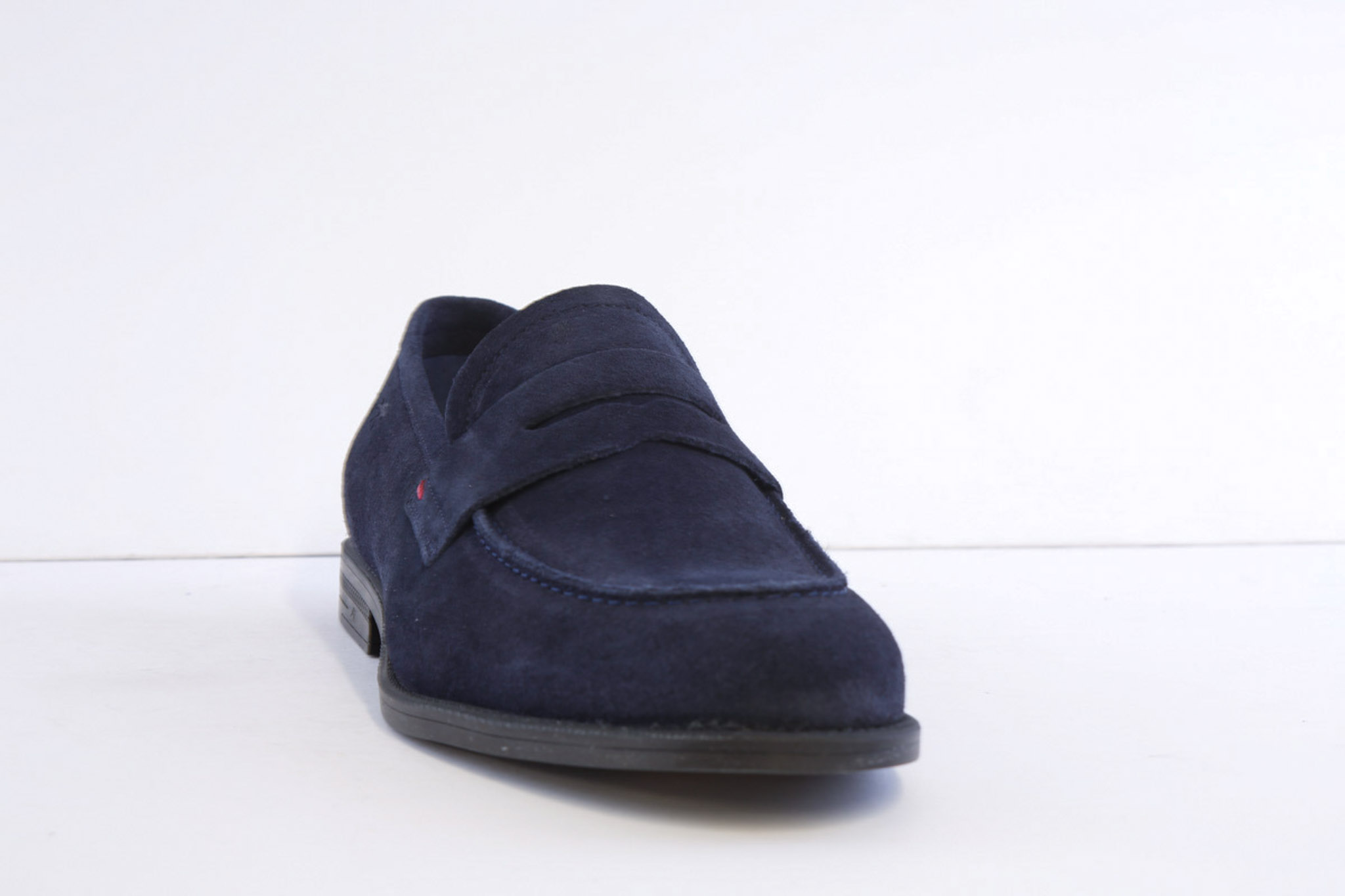 Fluchos F0824 Navy Suede Formal Loafer - Image 3