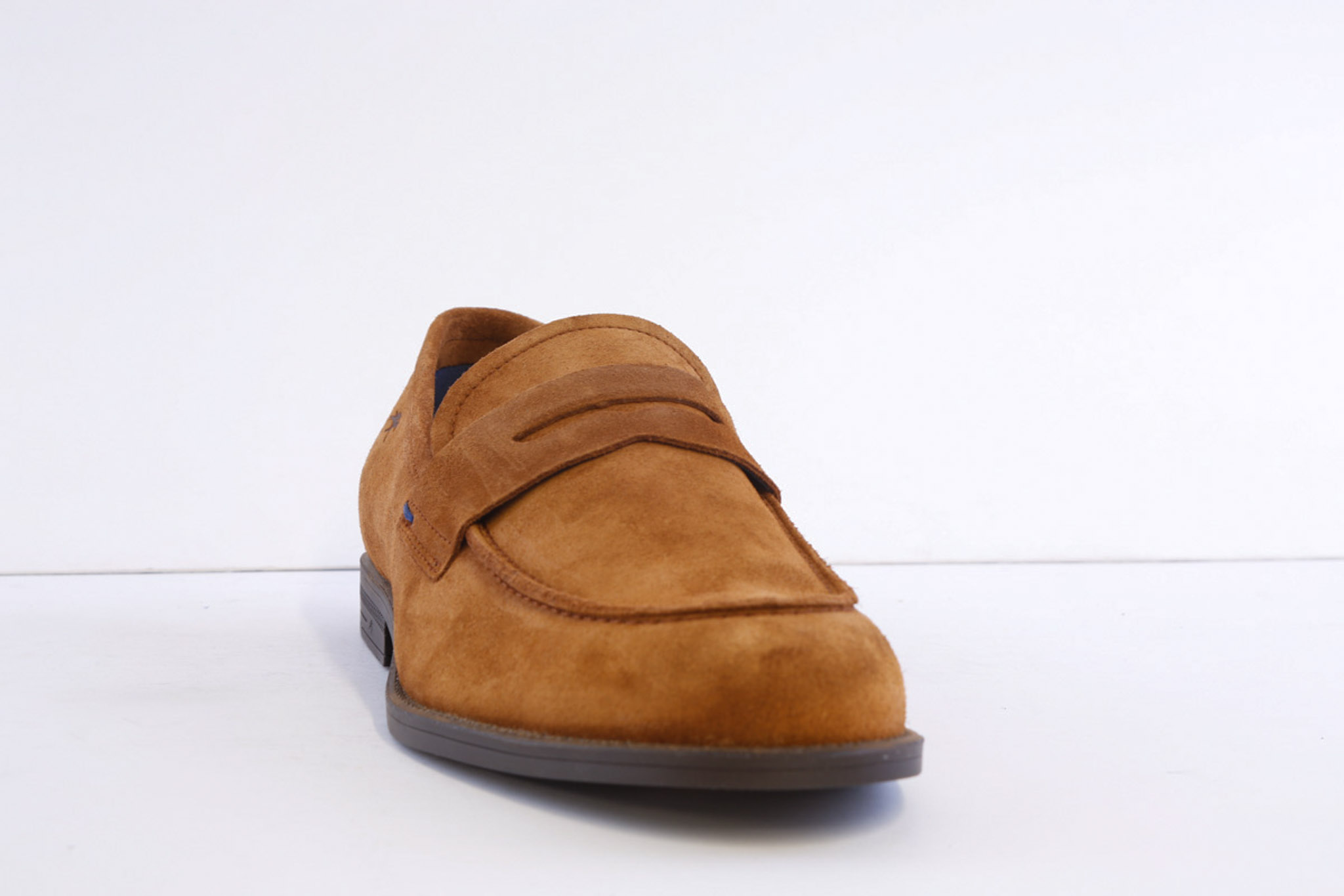 Fluchos F0824 Tan Suede Formal Loafer - Image 3