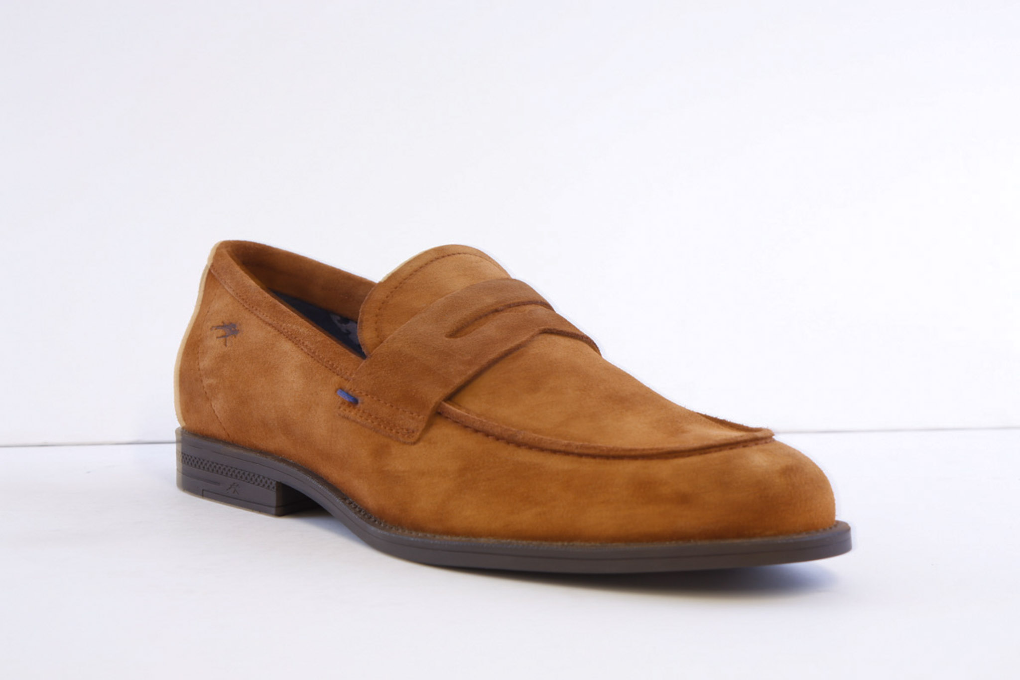 Fluchos F0824 Tan Suede Formal Loafer - Image 5