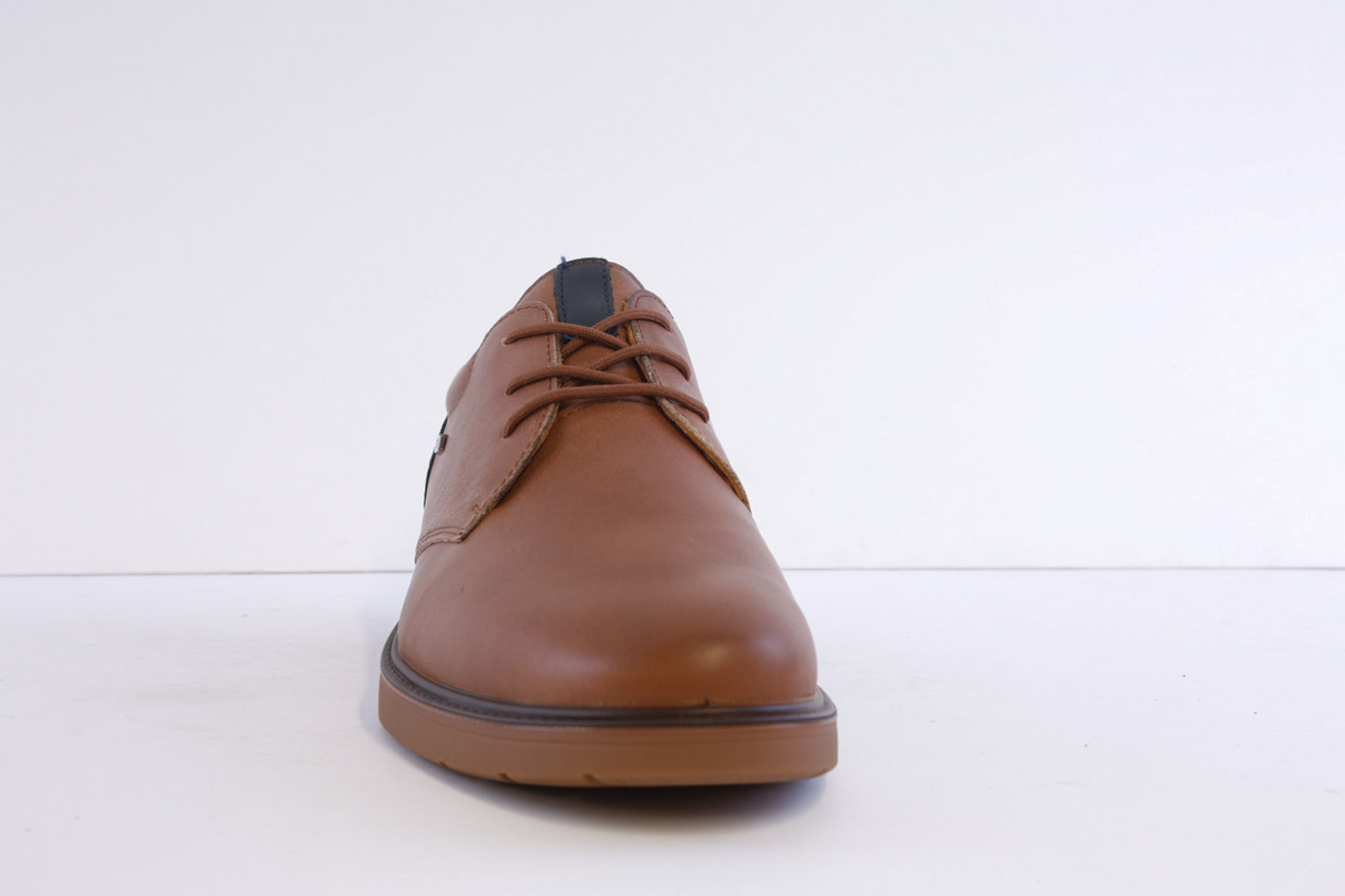G-Comfort 1824C Tan Leather Smart Casual Laced shoe - Image 4