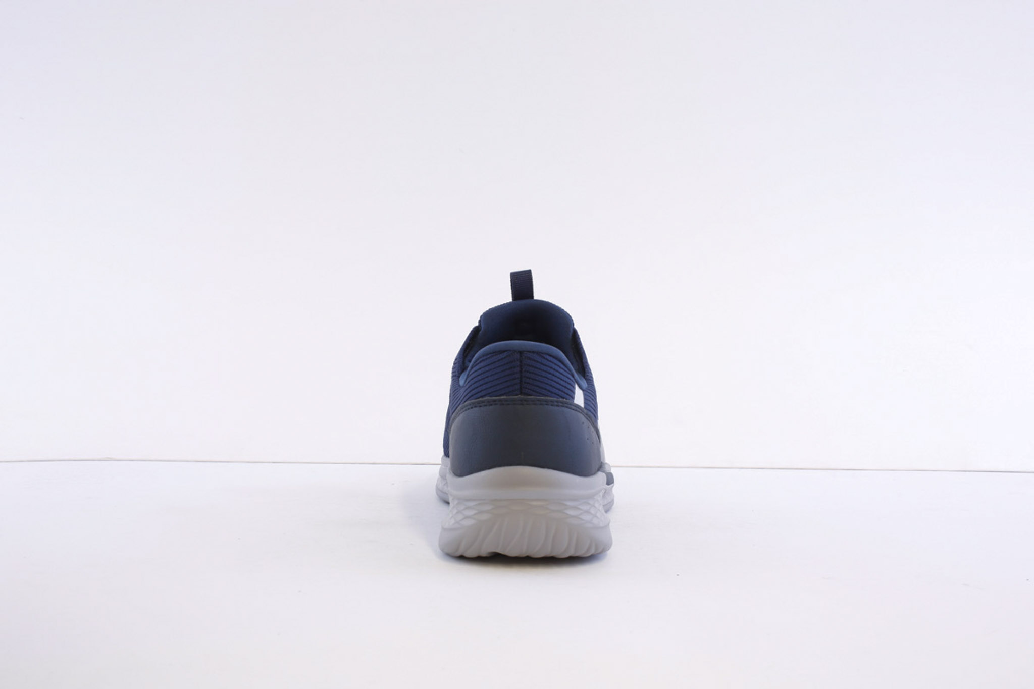 Skechers 211376-Nvy Navy Bungee Laced slip in Trainer - Image 5