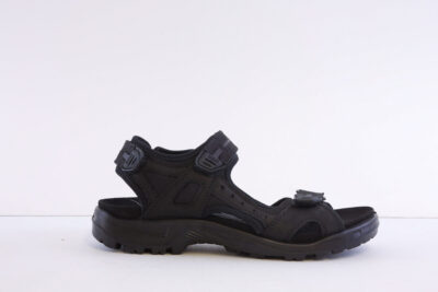 Ecco 822184-02001 blk Black comfort velcro sandal