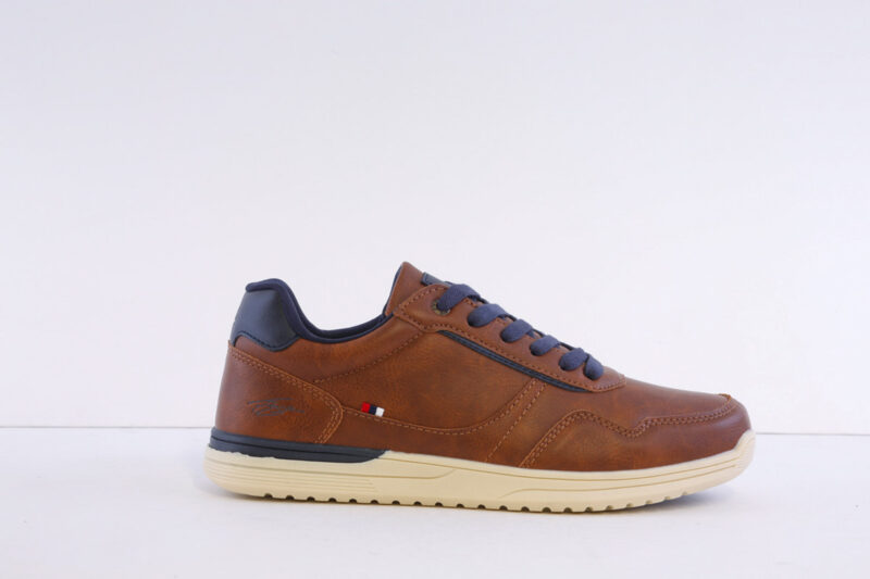 Tommy Bowe Twenty Four-Brown Brown Casual Laced Trainer