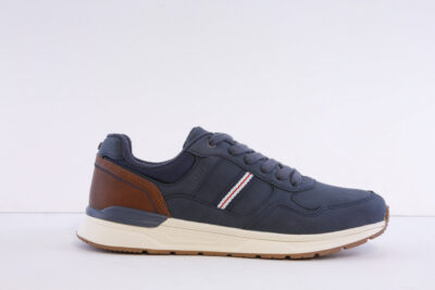 Tommy Bowe One-Navy Navy Casual Laced Trainer