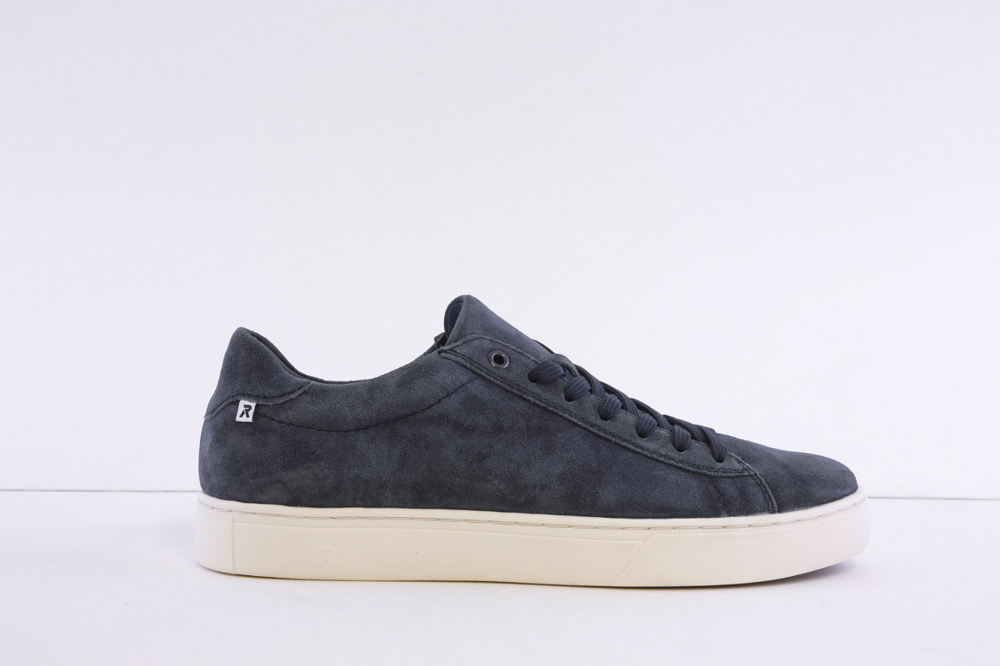 Rieker U0701-14 Navy Suede Nubuck Smart Casual Trainer