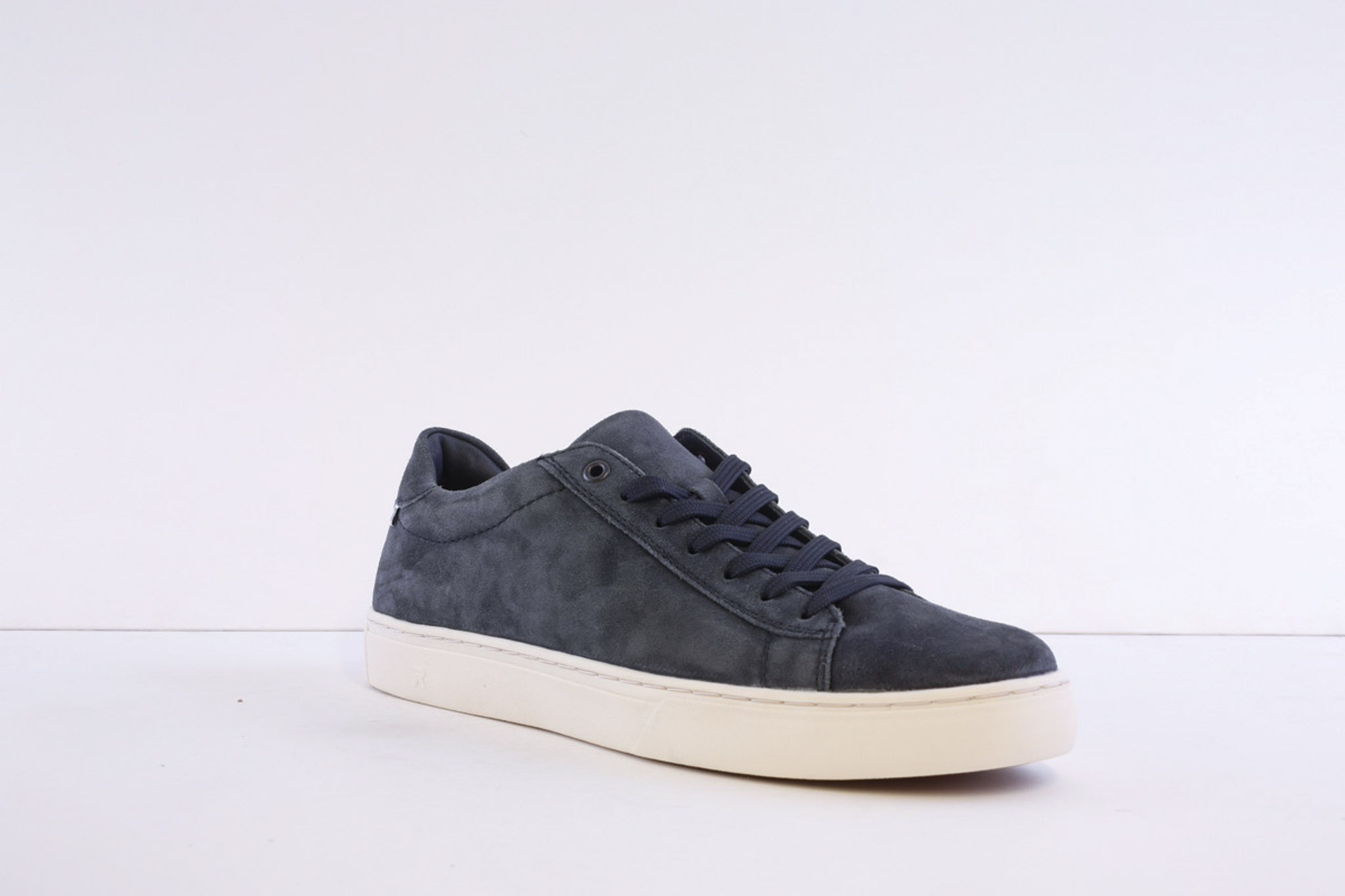 Rieker U0701-14 Navy Suede Nubuck Smart Casual Trainer - Image 6