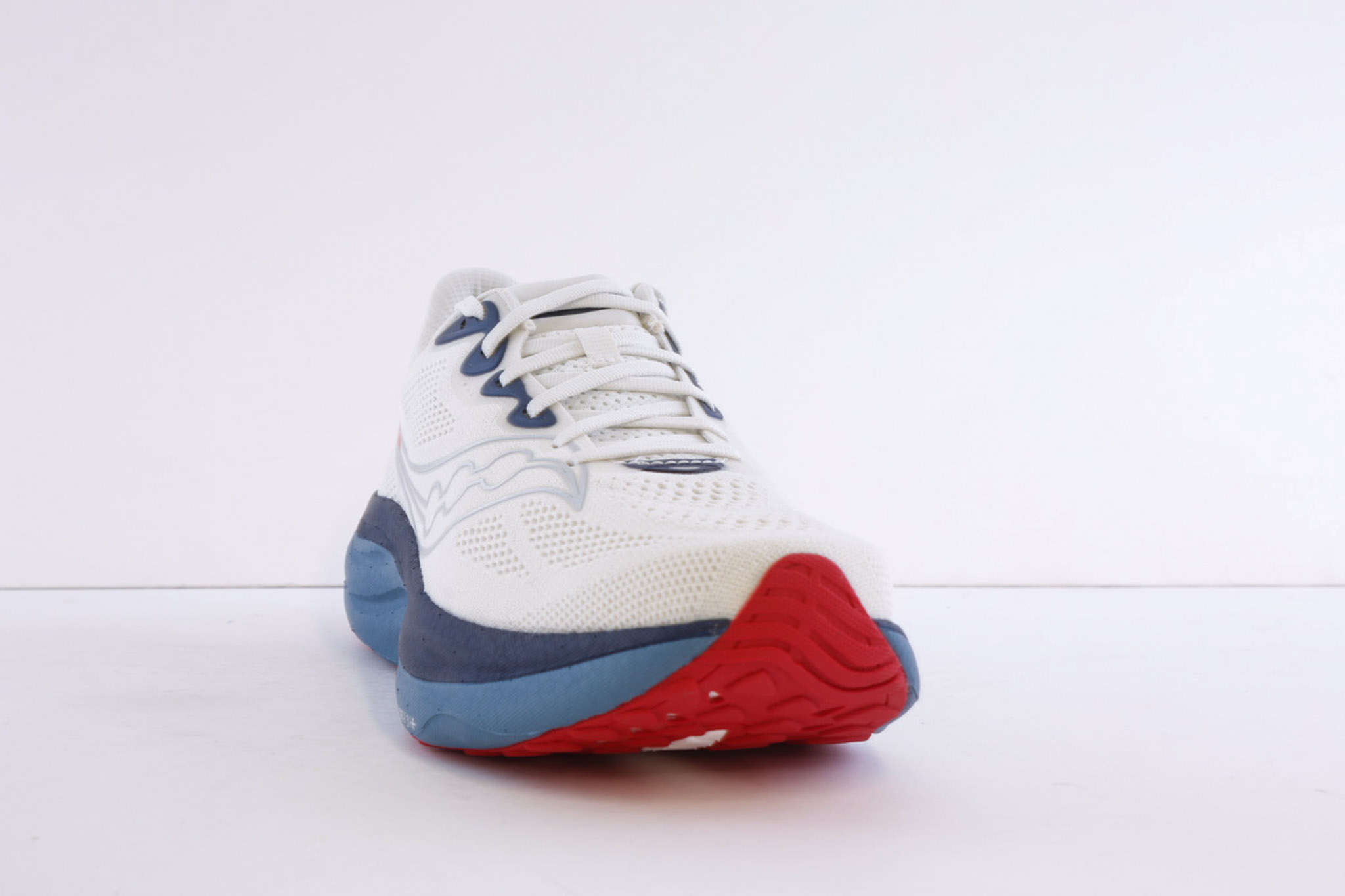 Saucony ride 19 S21055-146 white laced comfort running shoe - Image 4