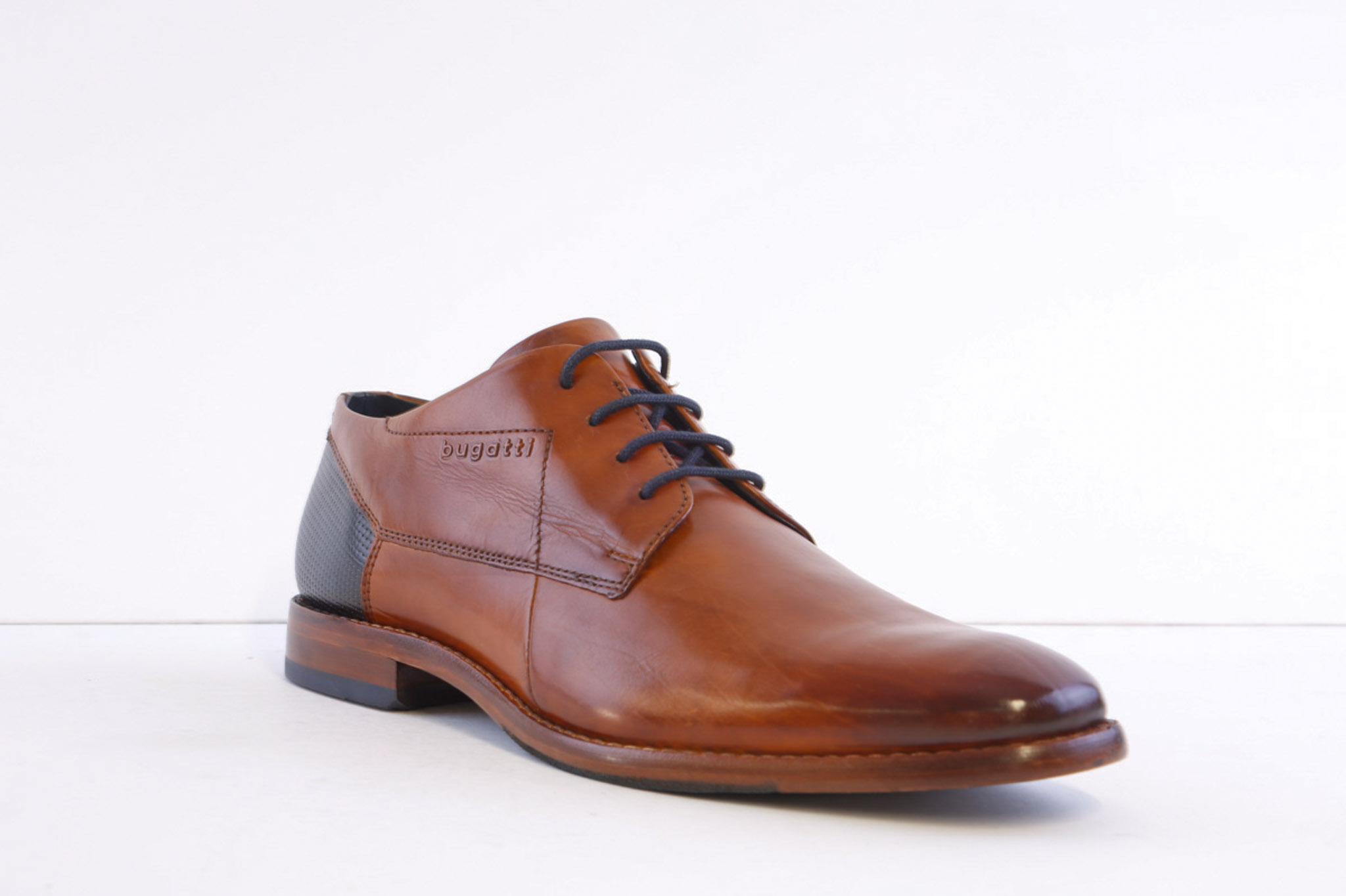 Bugatti 311-Aem01-1000-6300 Tan Leather Sole Formal Shoe - Image 6