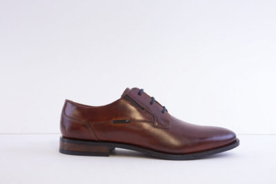 Bugatti 312-Afy11-1100-6300 Brown Leather Formal Laced Shoe
