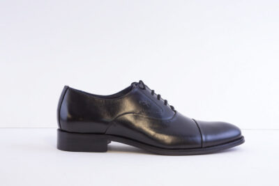 Fluchos F2162 Blk Black Leather Laced Formal Shoe